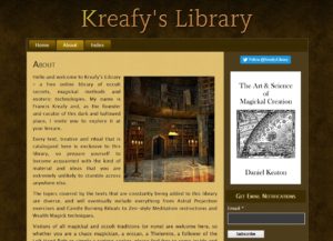 Kreafy’s Library, Free Library Of Occult Secrets, Magickal Methods & Esoteric Technologies